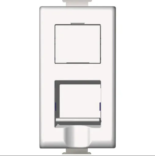 Connettore RJ45 Cat6 UTP Schneider Electric | Toma In Alluminio | Alta Qualità Per Reti Ethernet